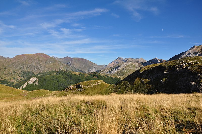 vues de la vallée d'aspe