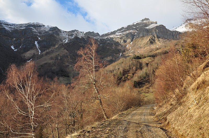 vues de la vallée d'aspe