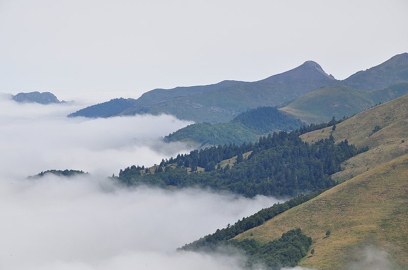 vues de la vallée d'aspe