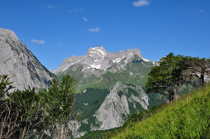 vues de la vallée d'aspe