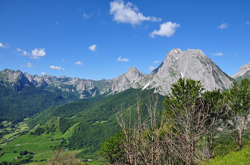 vues de la vallée d'aspe