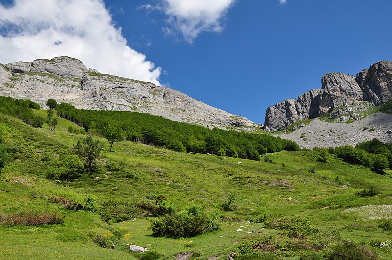 vues de la vallée d'aspe