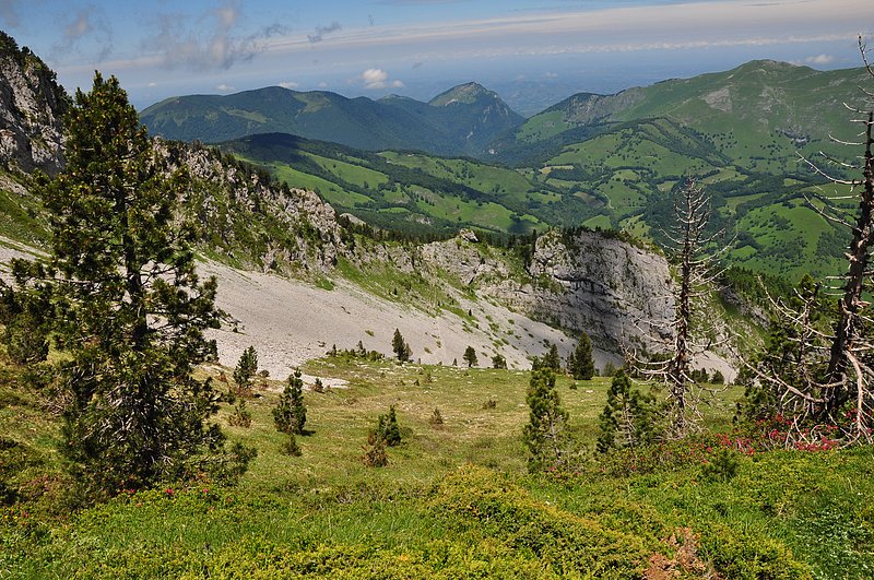 vues de la vallée d'aspe